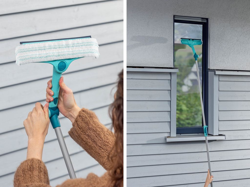 Leifheit Fensterwischer Window & Frame Cleaner L micro duo Produktbild 3