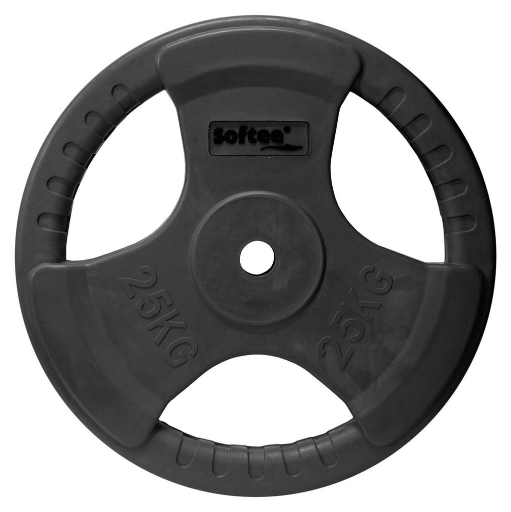 Gummischeibe mit Griff 125 kg