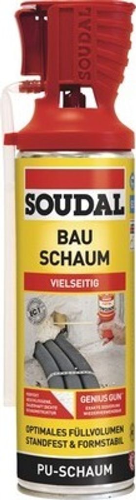 Soudal Bauschaum B2 Genius Gun beige 500 ml Produktbild 