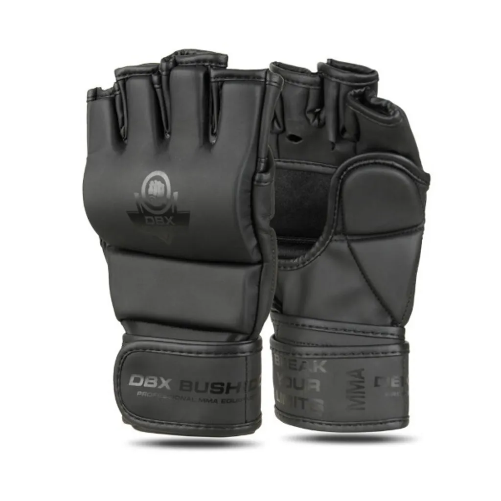 Gants MMA DBX BUSHIDO E1v3 Noir XL - Protection et Frappe Précise