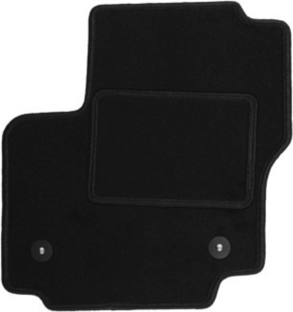 Fahrermatte schwarz für: Ford S-MAX MK1 FL 7-Sitzer (2012-2015)