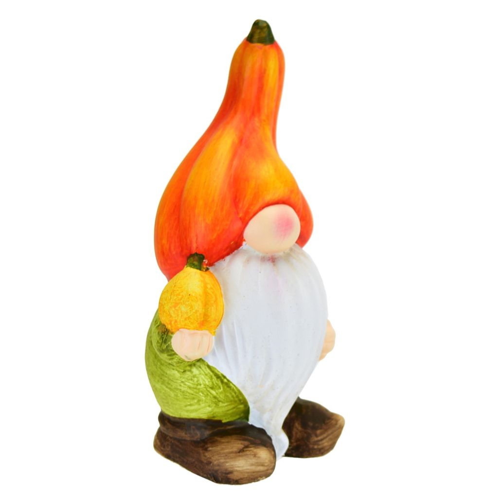Gnome citrouille en céramique 16 cm Image du produit 
