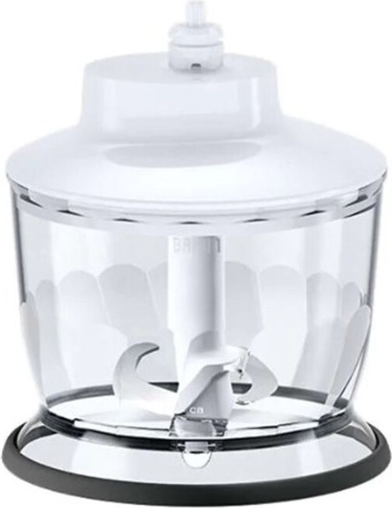 BRAUN Handmixer HM 3135 Mixfuß Zerkleinerer 500 W weiß Produktbild 14