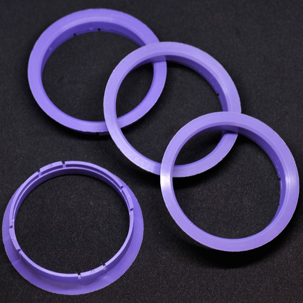 Cerchi In Lega Set Di 4 Anelli Centraggio In Alluminio - Diametro Esterno 70mm, Interno 57.1mm - Per Assi E Montaggi Precisi O-ring Alta Temperatura - Foto 8