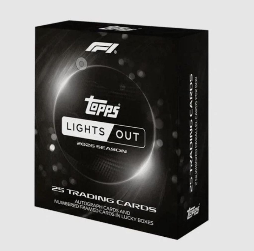 Topps F1 Lights Out Box 26- Formula 1 - 2026 Neu Produktbild 