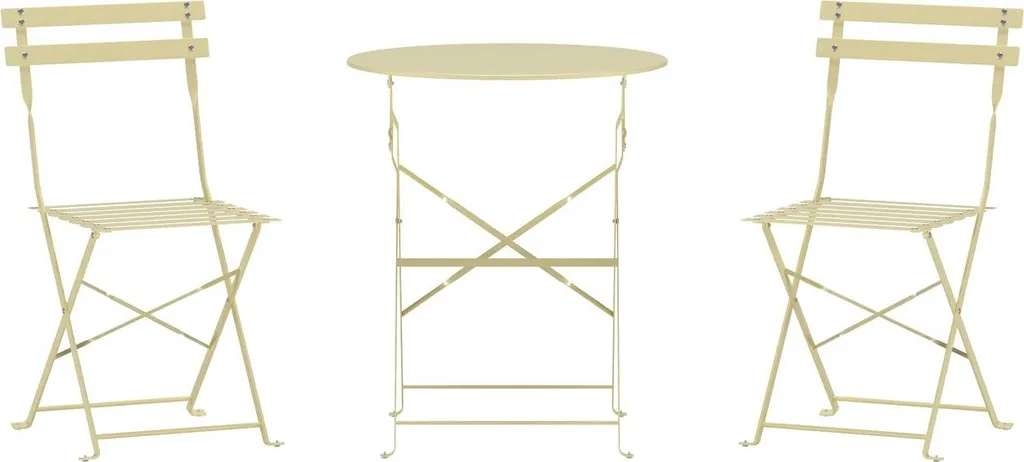 Ensemble café Tao jaune clair anti-tache entretien facile service durable