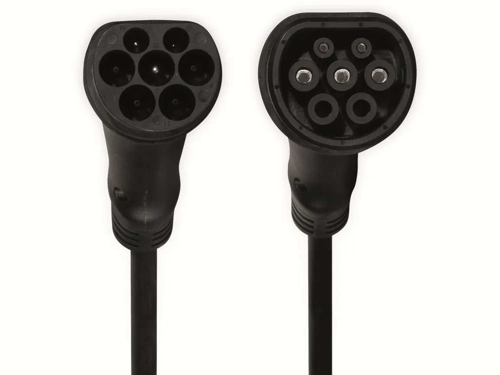 Câble de charge électrique Type 2 triphasé 22kW avec longueur de 7,5m - 2