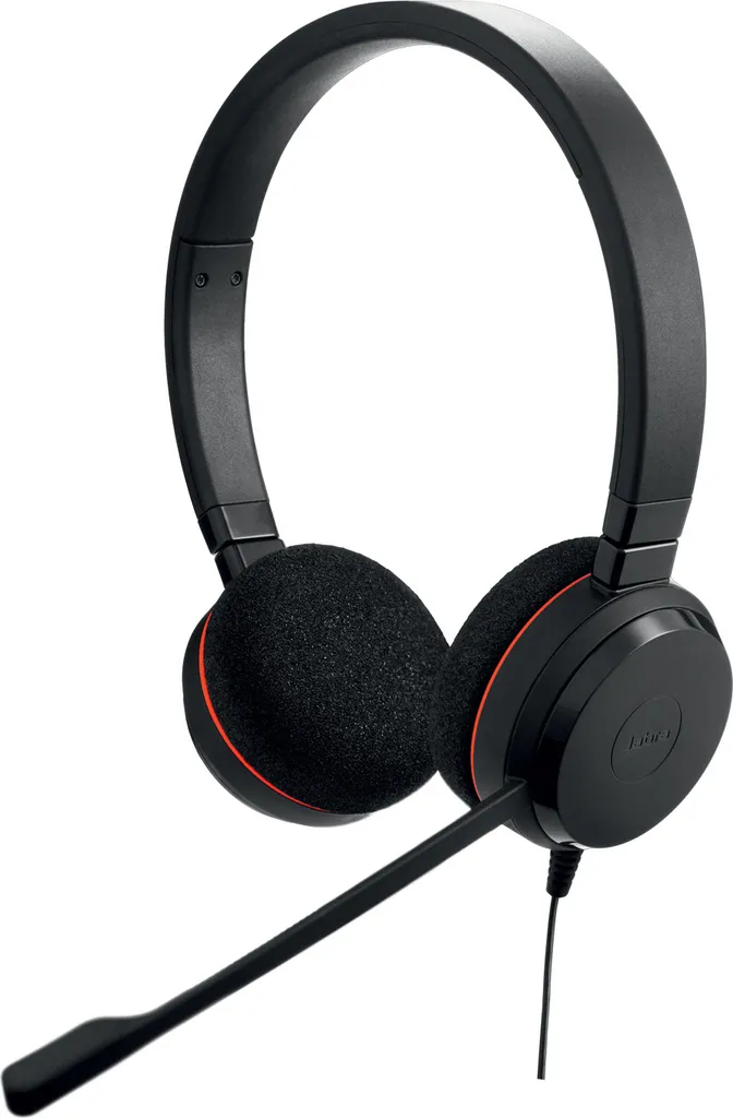 Jabra Evolve 20 UC Duo (4999-829-209) Cuffia USB Professionale Audio HD