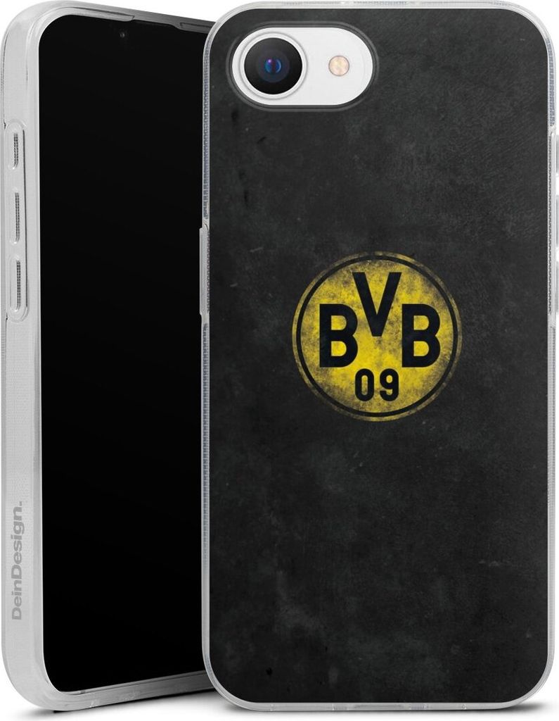 DeinDesign Handyhülle für Apple iPhone 16e Silikon Hülle Case Smartphone Schutzhülle BVB Borussia Dortmund Fanartikel