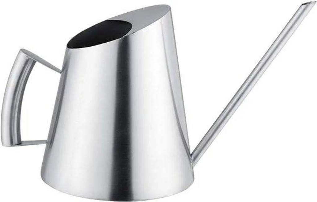 Arrosoir en acier inoxydable 1500ml bec long pour plantes d'intérieur
