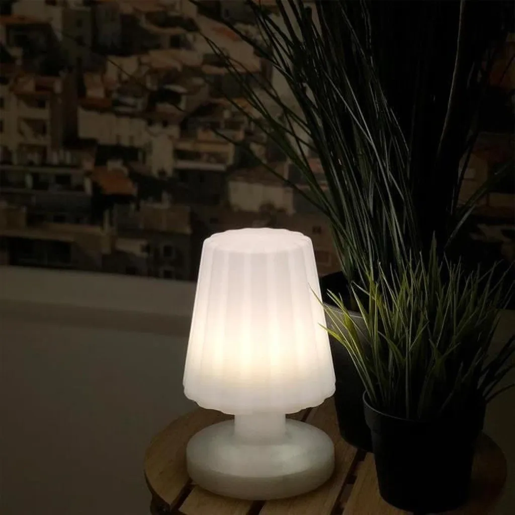 Lampe de table sans fil rechargeable Lady Mini LED d'appoint 22cm chic