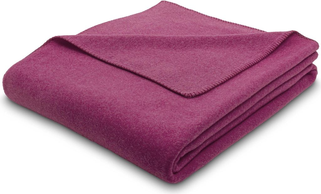 Estella HOME Wohndecke Trevi Größe 160x200 cm Farbe kirsch