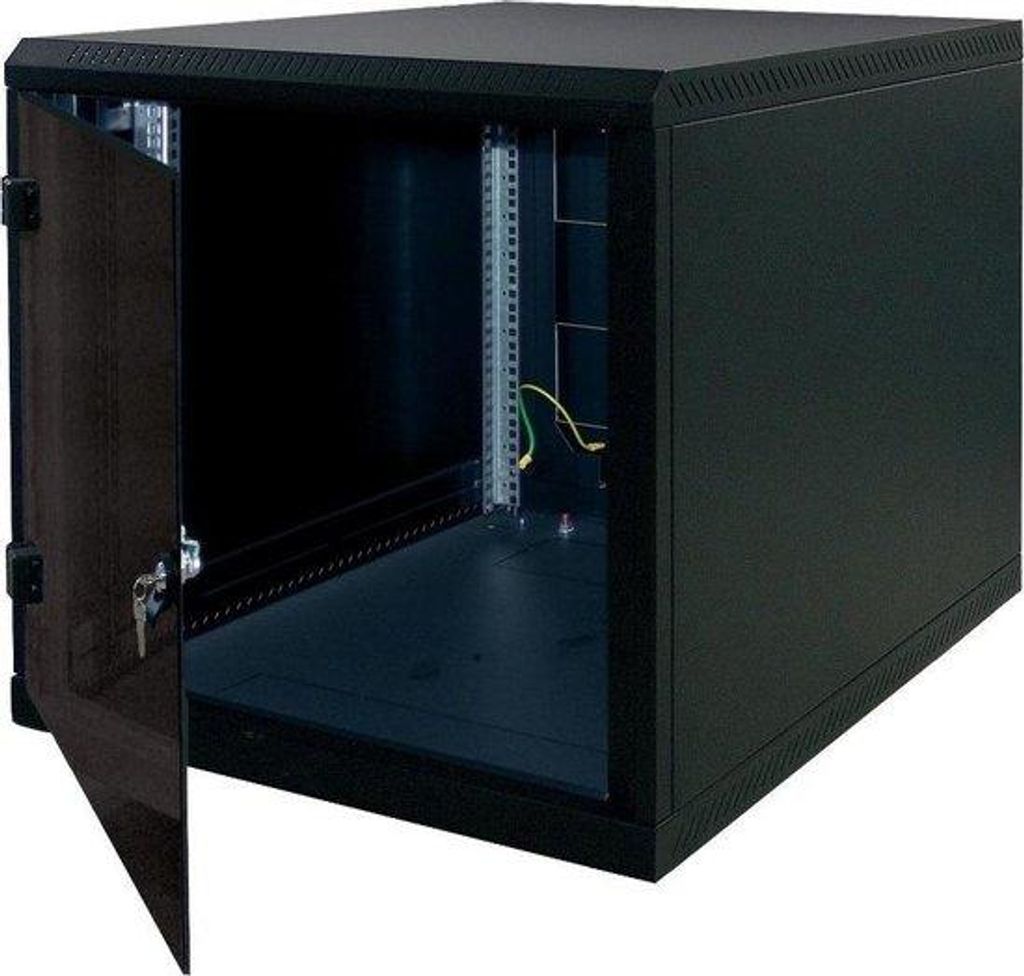 Rack für 30 kg Wandrek schwarz aus Stahl