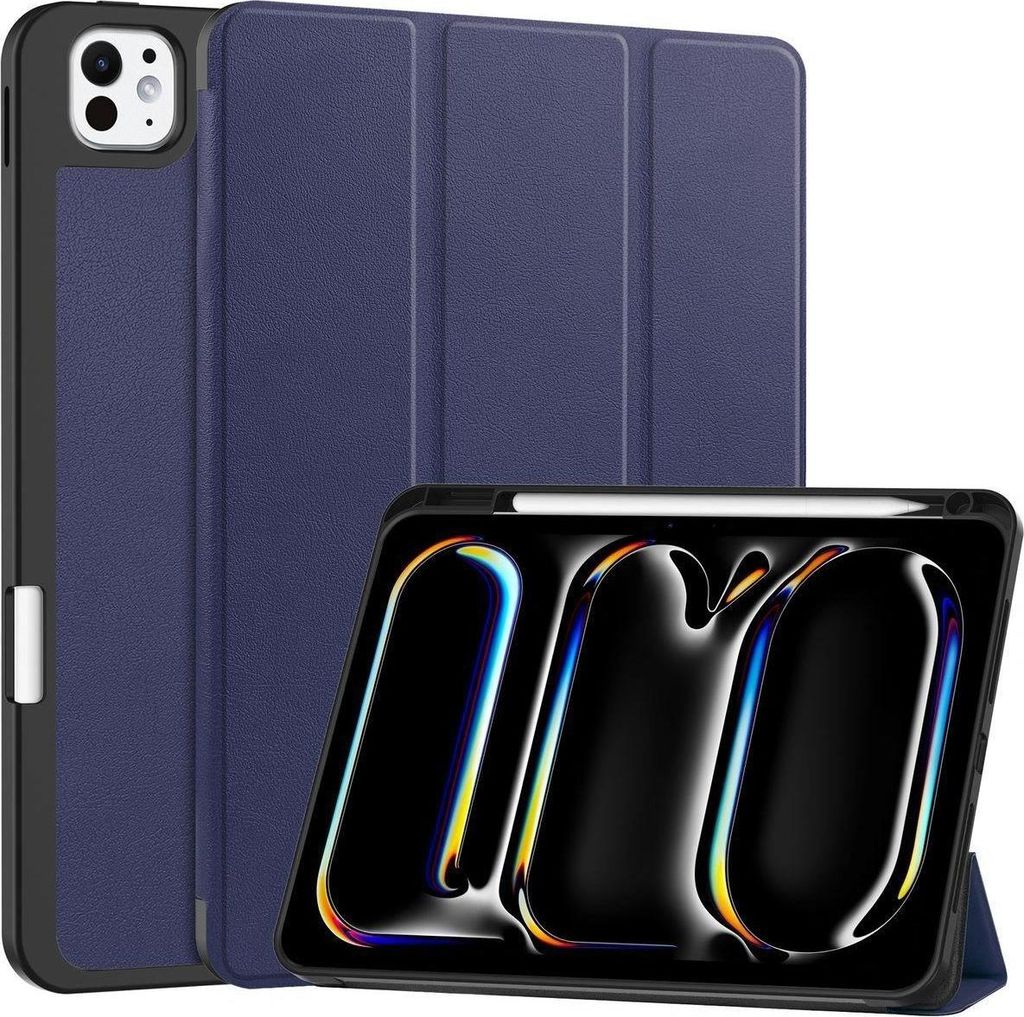 Bizon Case Tab Lizard Apple iPad Pro 11" 5. Generation 2024 navy blau