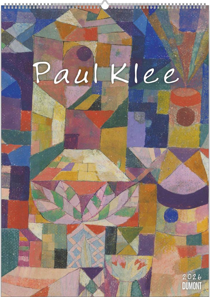 DUMONT - Paul Klee 2026 - Kunst-Poster-Kalender 50 x 70 cm, Wandkalender mit 12 Meisterwerken der Klassischen Moderne für Kunstliebhaber