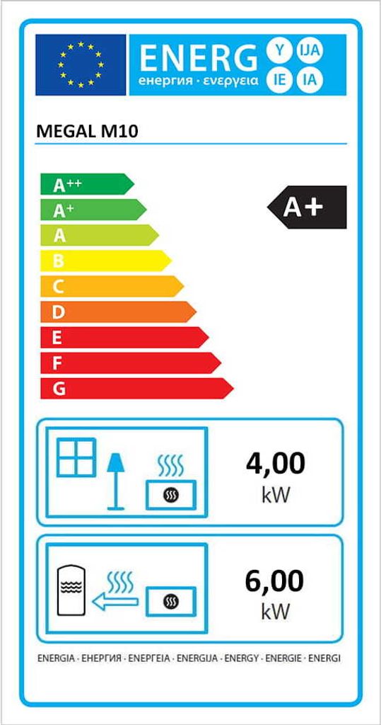 Wasserführender Ofen Kohle- Küchenofen MEGAL 10kW Bimschv2 Produktbild 9