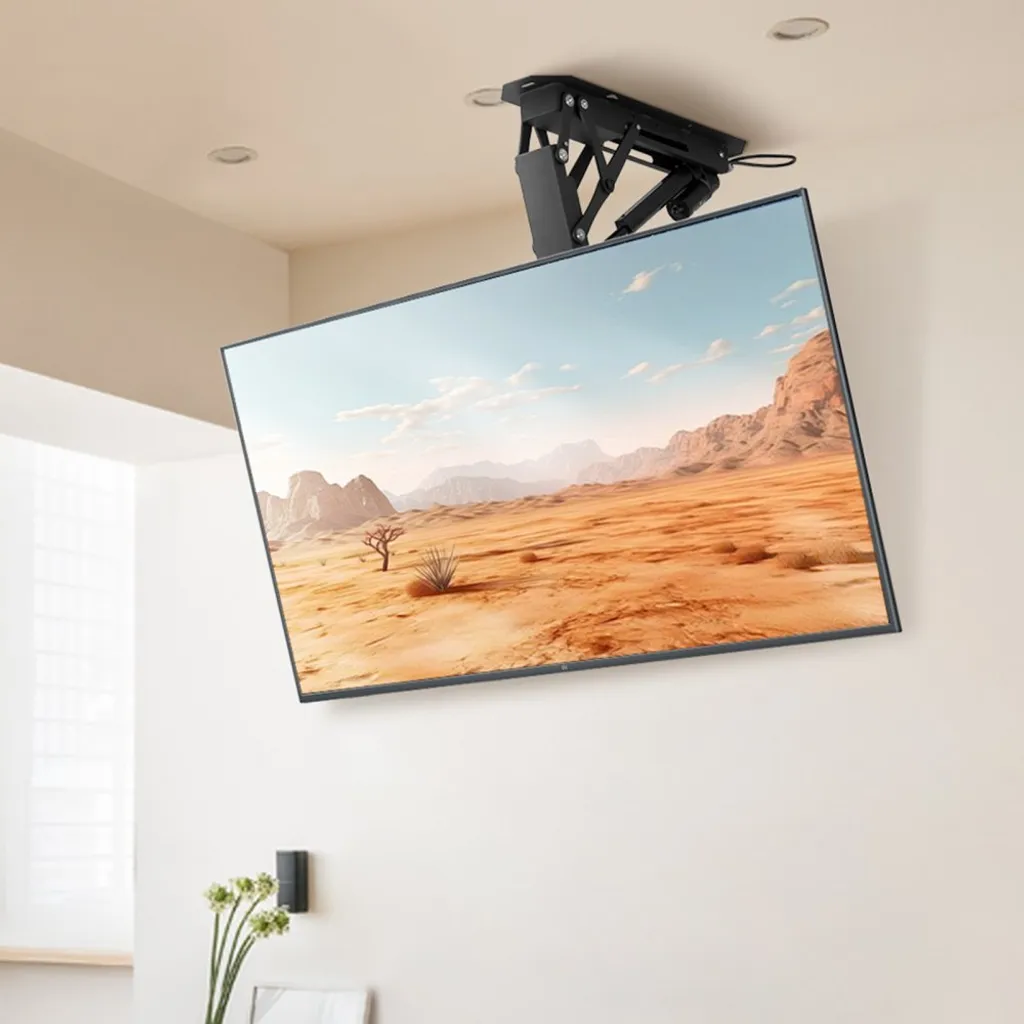 Support TV plafond motorisé : la solution pour fixer un écran sans mur - 8