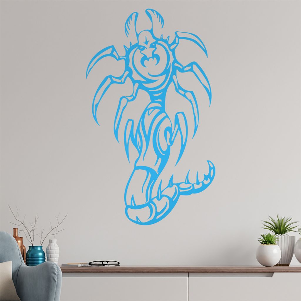 Killer Insekt Wandtattoo in 6 Größen - Wandaufkleber Wall Sticker - Dekoration, Küche, Wohnzimmer, Schlafzimmer, Badezimmer