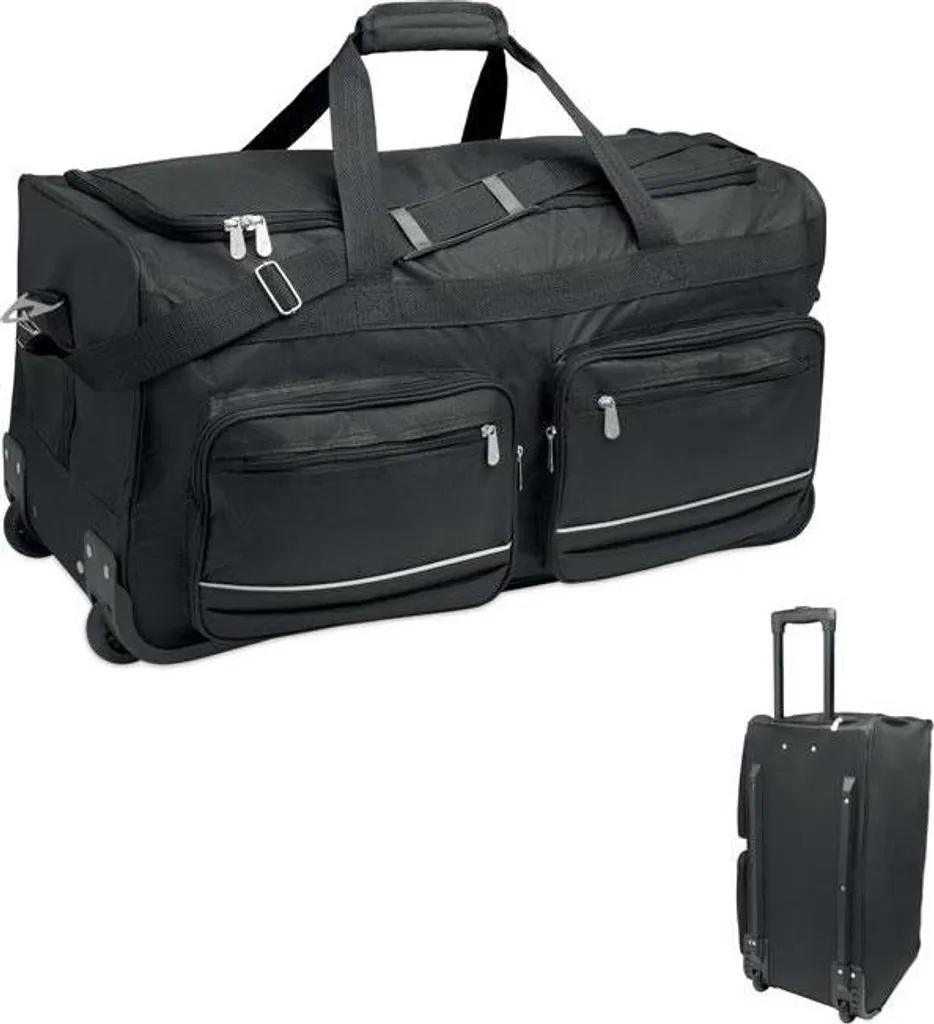 Sac de voyage rPET Itfits noir MO2079 : fini les bagages lourds et polluants