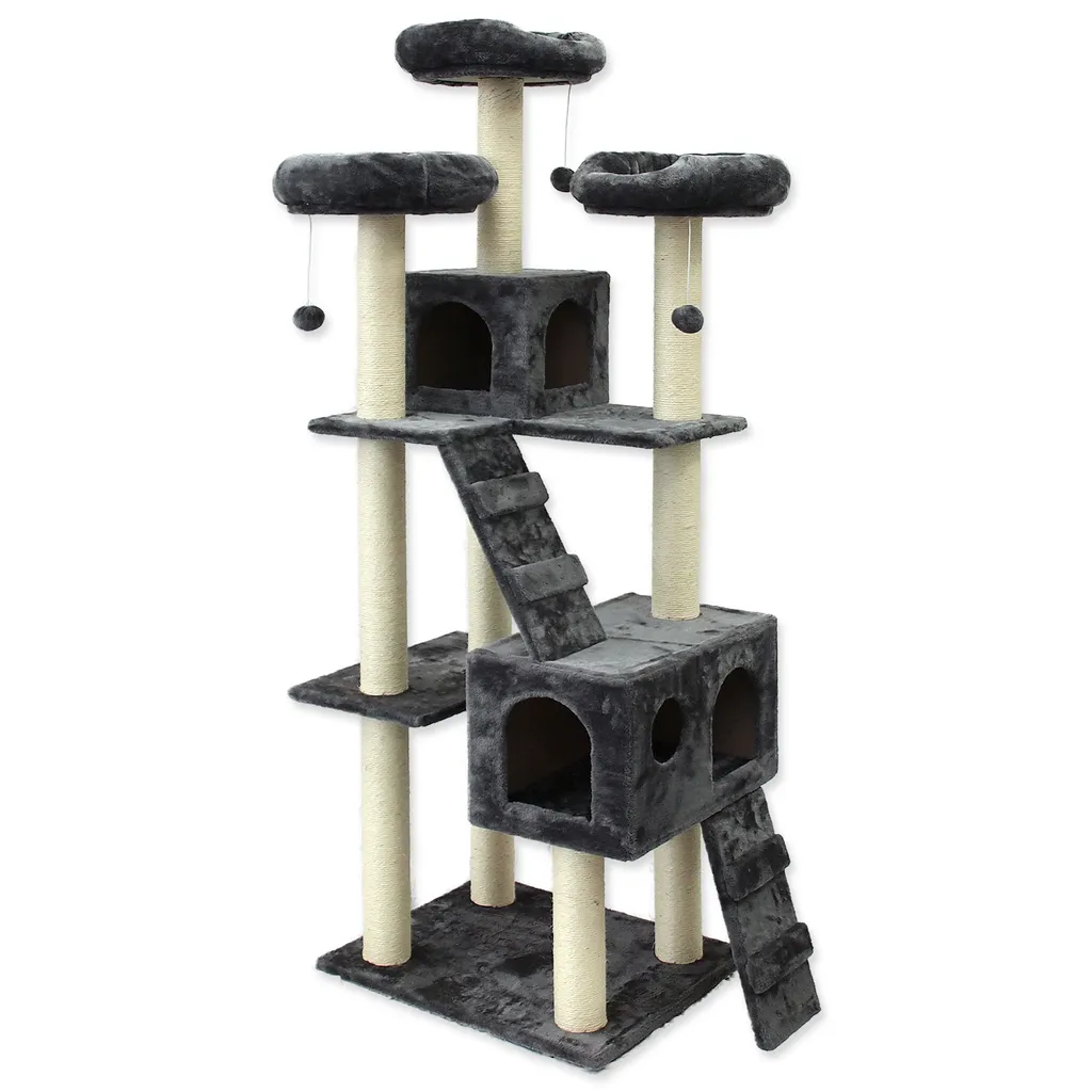 MAGIC CAT Sophia gris 1 pc : Arbre à chat compact et design moderne