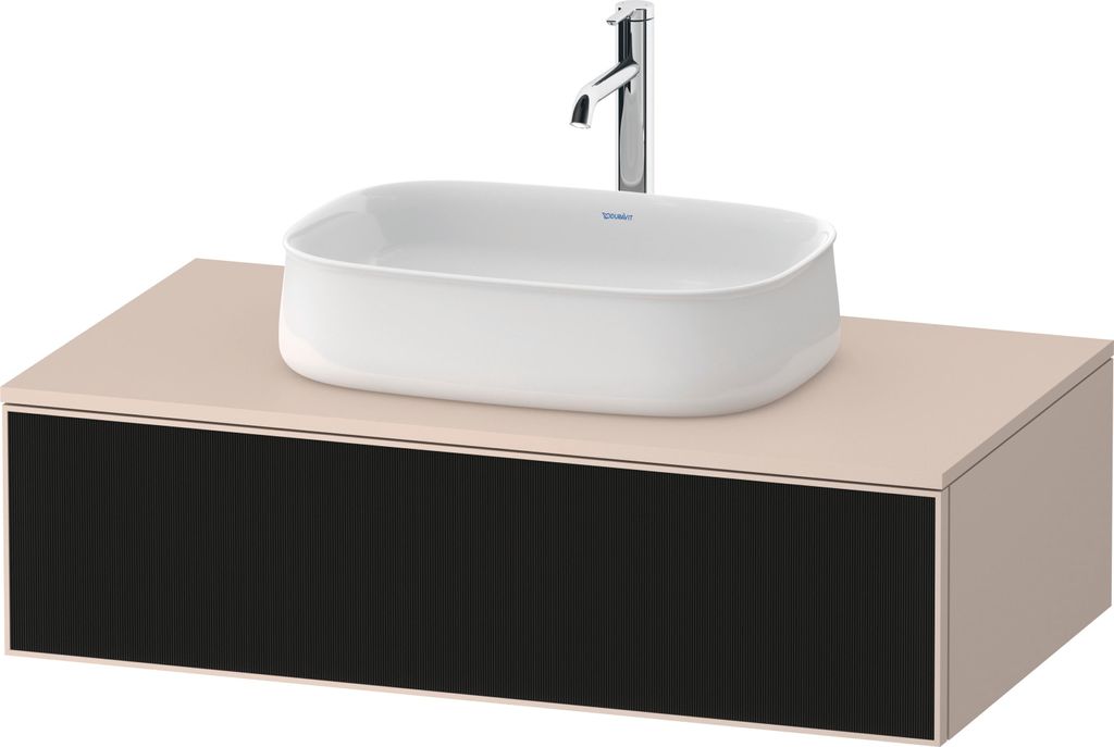Duravit Zencha Konsolenwaschtischunterbau, 1000x550x281mm, 1 Ausschnitt mittig, ZE4811063830000