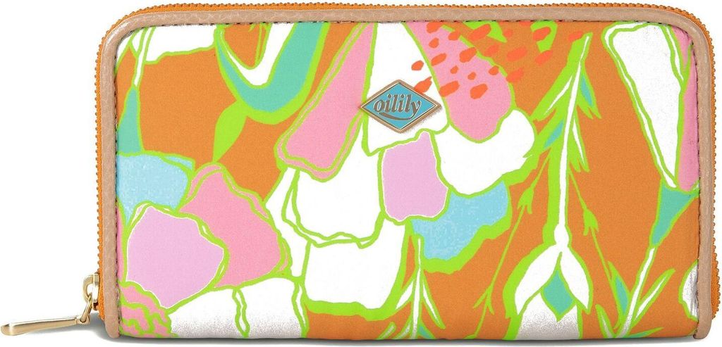 Oilily Geldbörse Zoey Wallet Carnation Sudan Brown mehrfarbig