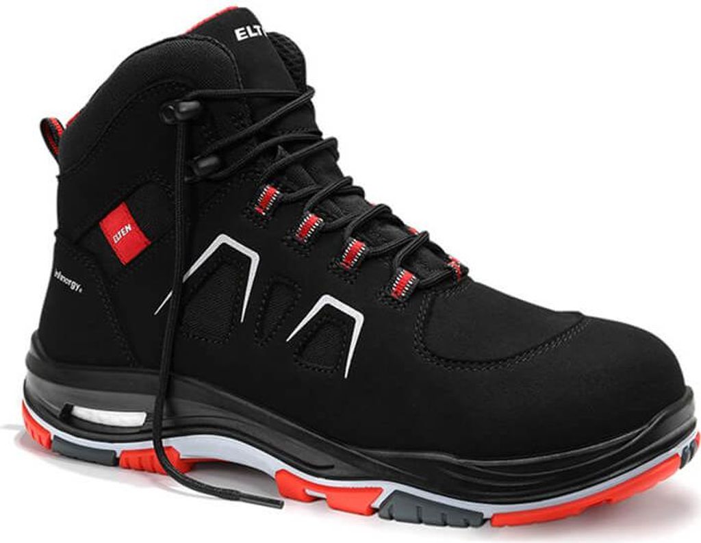 ELTEN Sicherheitsstiefel ALAN XXTP black-red Mid ESD S3S 761301