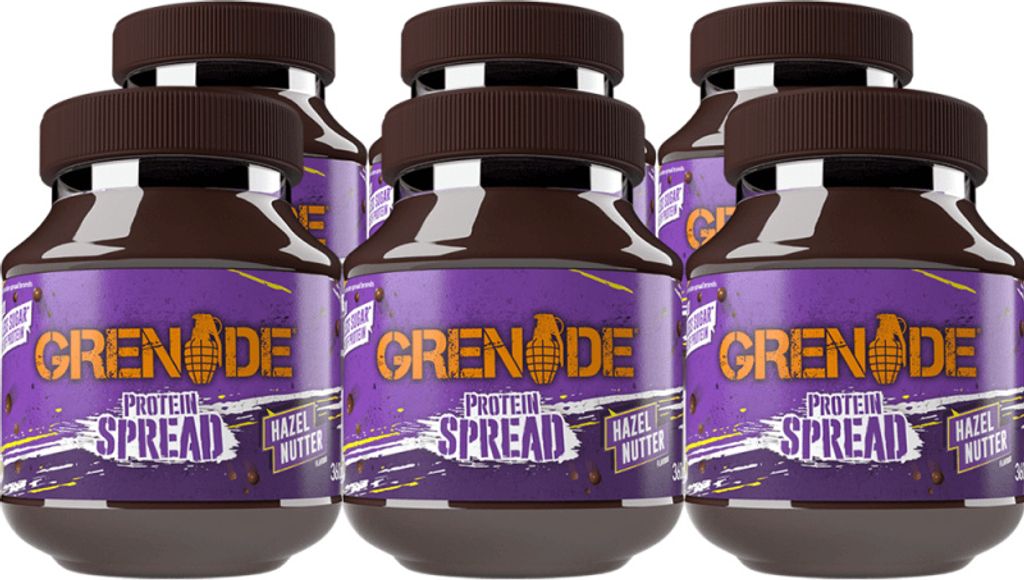 Grenade Protein Spread (6x360g) Hazel Nutter - Funktionelle Lebensmittel - Protein Aufstriche