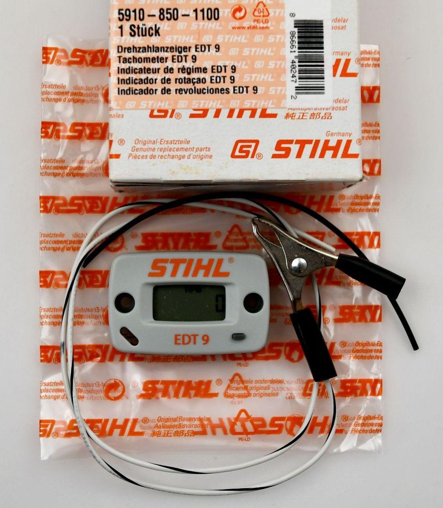 Stihl 59108501100 Original Drehzahlmesser EDT9 für Motorgeräte
