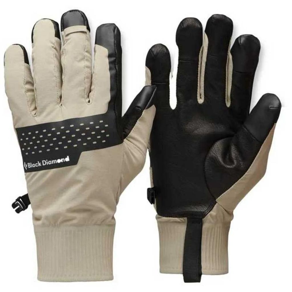 Alpine Softshell Gloves L grau - moonstone