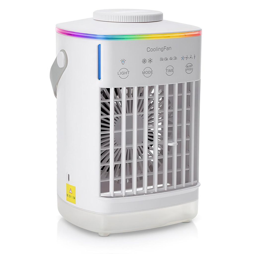 Mini Air Cooler 3in1 mit 700ml Tank, 4 Geschwindigkeiten, 3 Produktbild 
