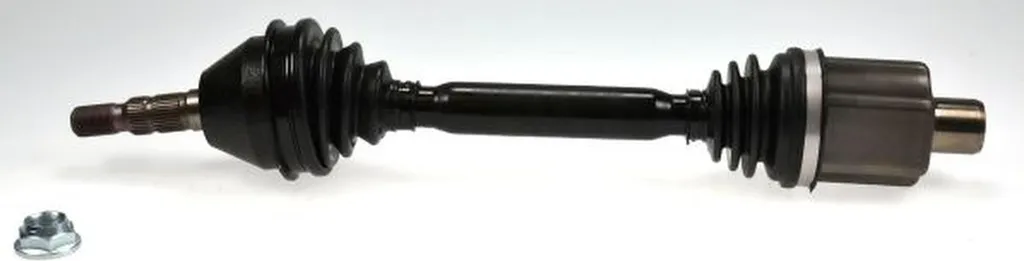 Arbre de transmission SPIDAN 620mm renforcé avec écrou Opel Astra H