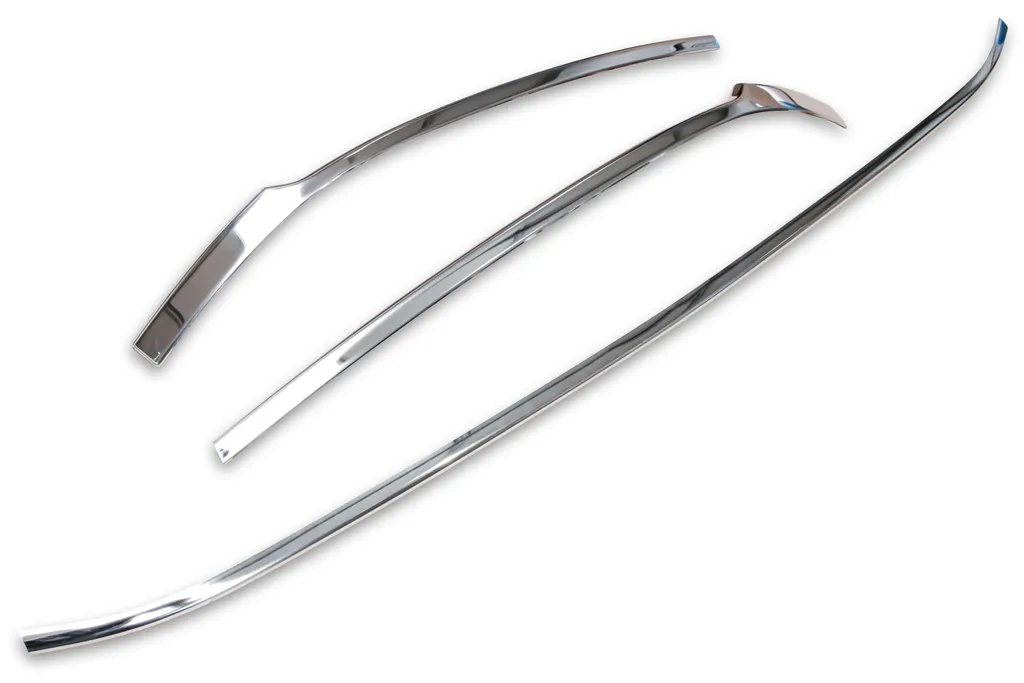 Barra Paraurti Anteriore Acciaio Inox Passat B8 2020+ | Set 3 Pezzi Premium - 2