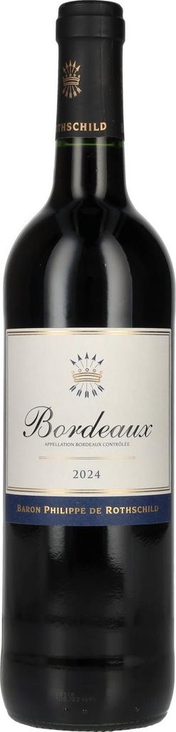 Baron Philippe de Rothschild Bordeaux Rouge 2024 12,5% Vol. Image du produit 