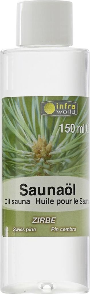 Infraworld Saunaöl Zirbe Saunaaufguss Saunaduft 150 ml S2263-6
