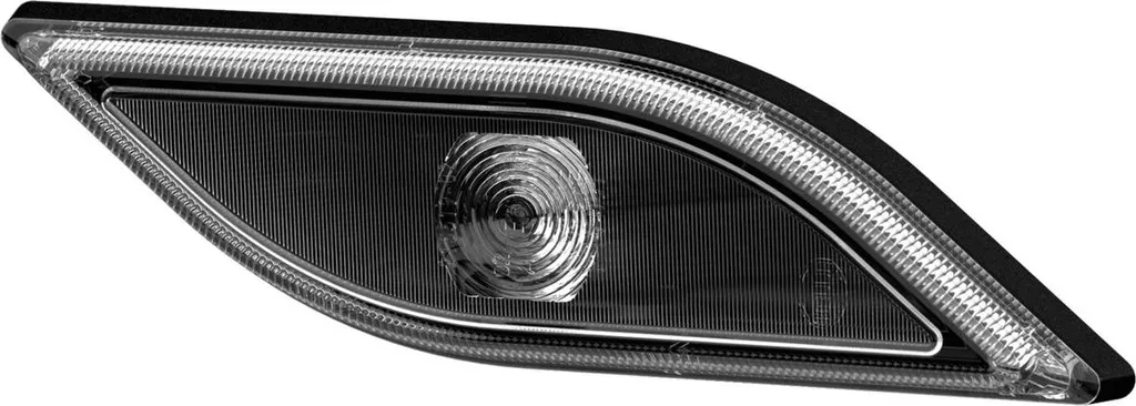 HELLA Luce Posteriore Alogena 12V/24V – Montaggio Esterno – Diffusore Blu – 2SA 997 023-001