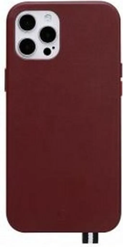 ARTEFAKT, Custodia in pelle Elysée per Apple iPhone 12 / 12 Pro, rosso vino