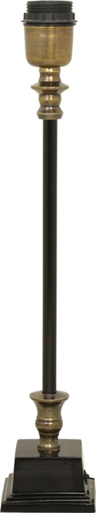 Light & Living Lampenfuss viereckig 38 cm RANGPUR schwarz Produktbild 