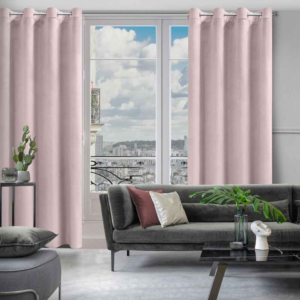 Eurofirany ROSA Vorhang 135x300 Kräuselband Rosa Produktbild 8