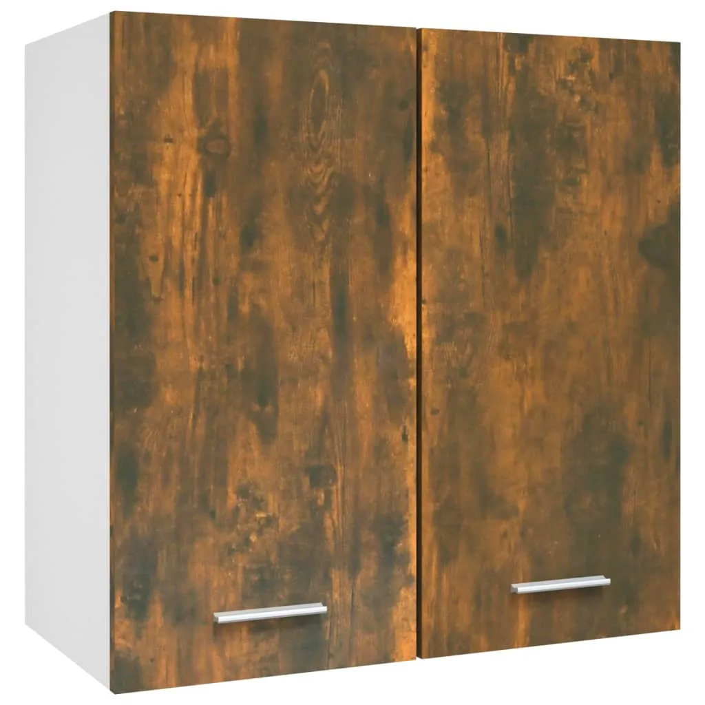 vidaXL Armadio a muro in rovere fumé 60x31x60 cm materiale a base di legno - Armadi da cucina - 3