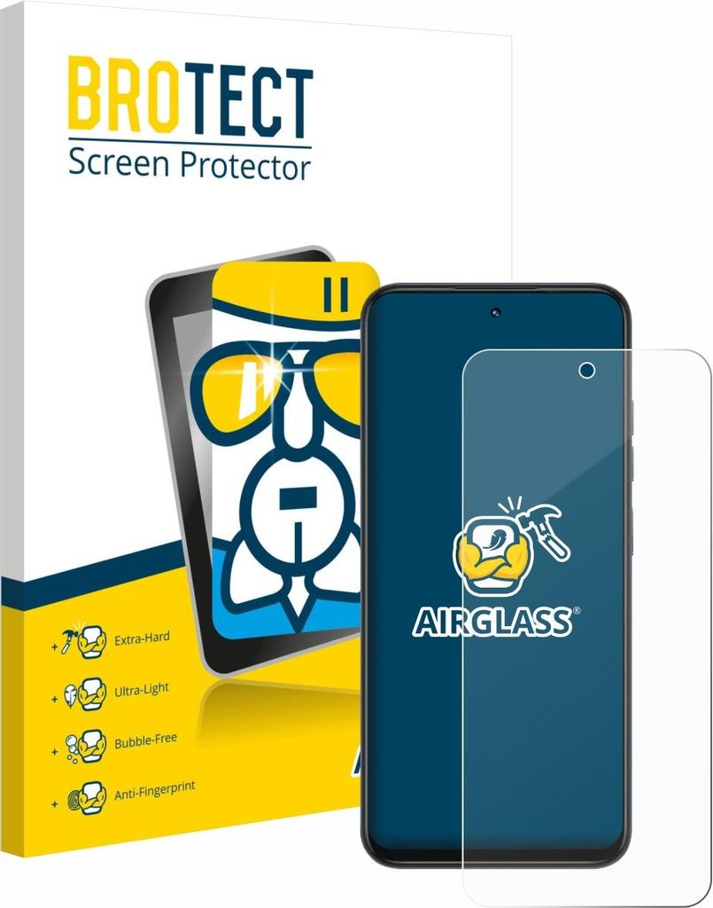 BROTECT Schutzglas für Infinix Smart 10 Schutzfolie Panzer Folie Glas Display Schutz klar