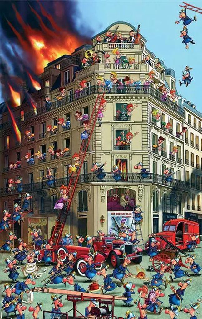 PIATNIK 535444 - PUZZLE 1000 T. Feuerwehr