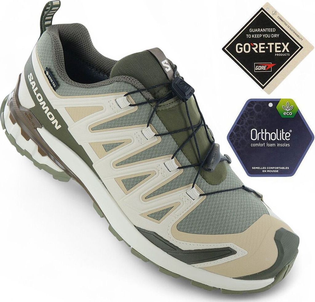 Salomon XA PRO 3D V9 GTX - GORE-TEX - Herren Wanderschuhe Trail-Running Schuhe 478202 , EU 40 2/3 UK 7