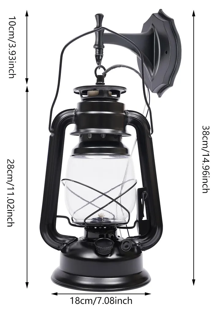 Applique murale noire résistante pour remplacer vos luminaires fragiles