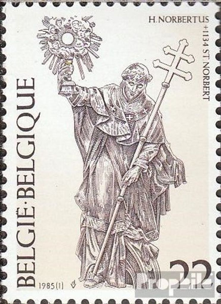 Briefmarken Belgien 1985 Mi 2208 (kompl.Ausg.) postfrisch Nobert von Xanten