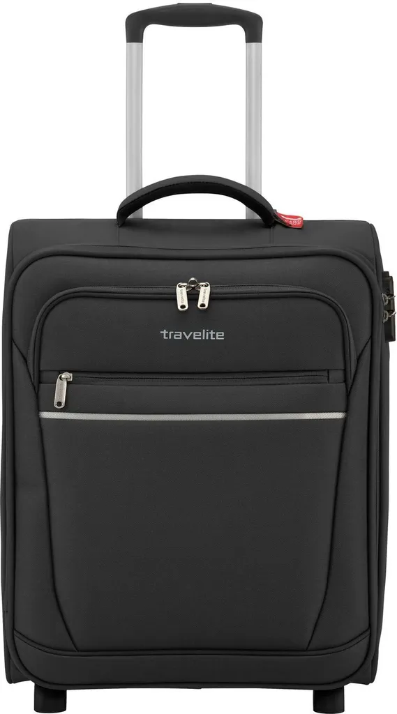 travelite carrello Cabin 2w Bordtrolley Black nero