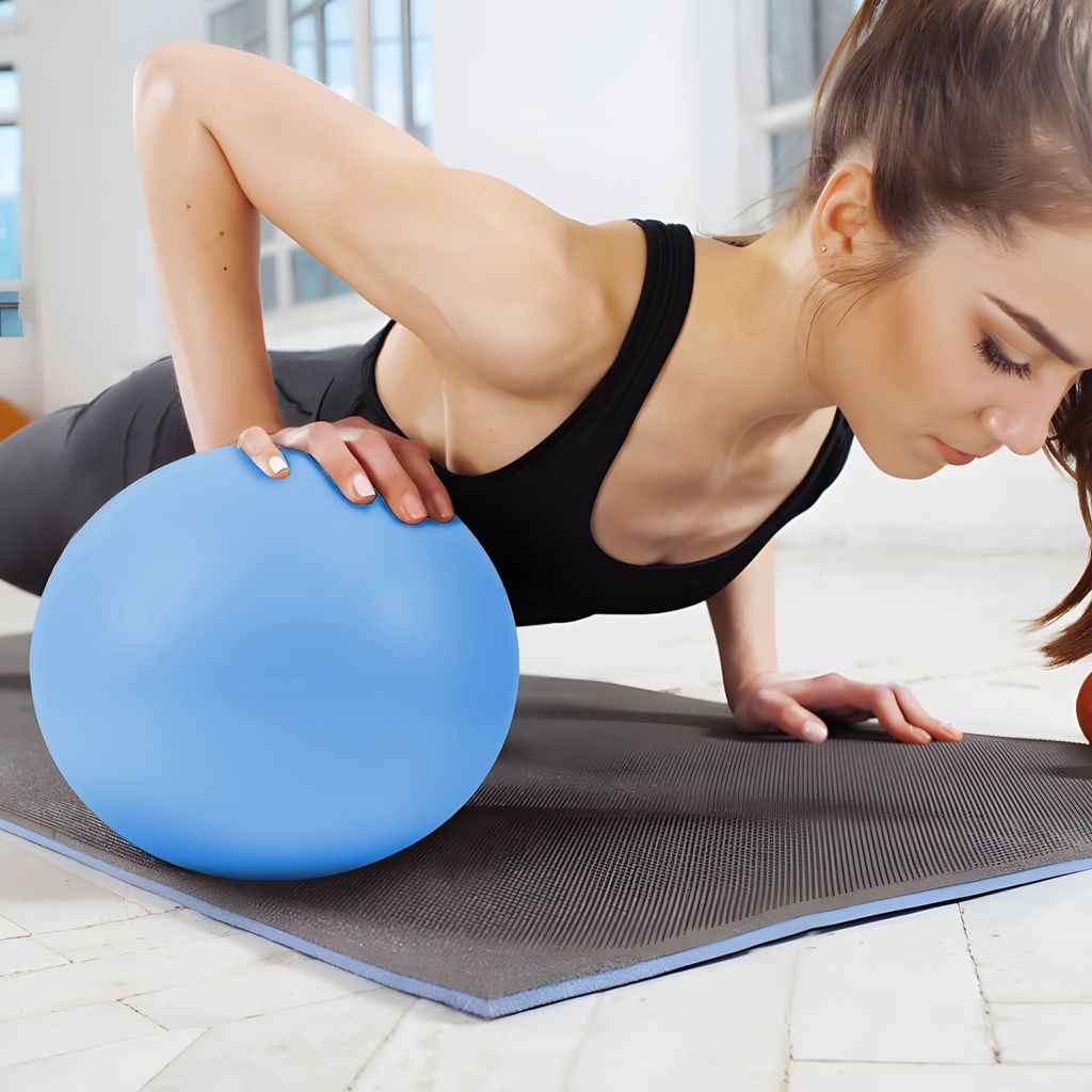 Cvičební míč 22 cm s pumpou Pilates Ball Pilates Ball Yoga Obrázek produktu 10