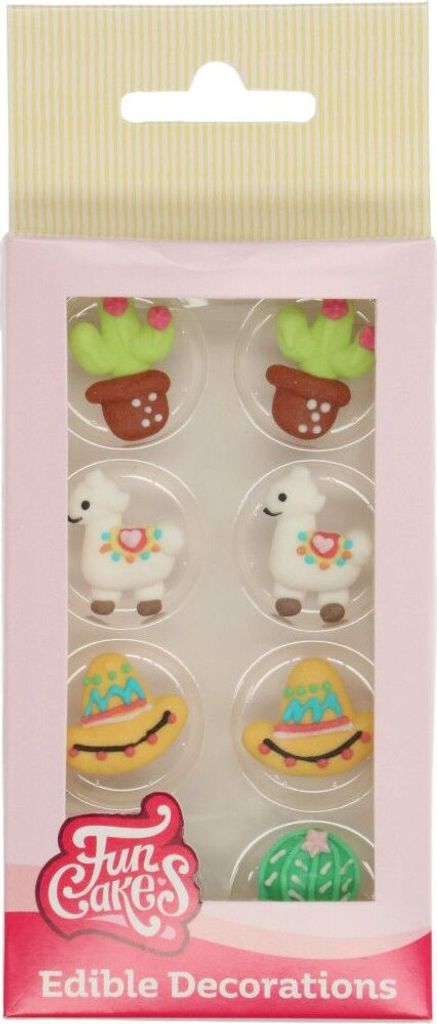 FunCakes Zuckerdekorationen Alpaka Set / 8 Stück
