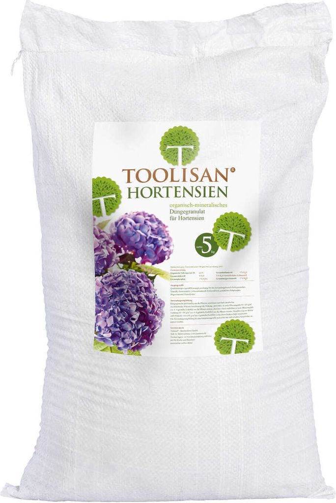 Hortensiendünger TOOLISAN mit Langzeitwirkung* - 25 kg