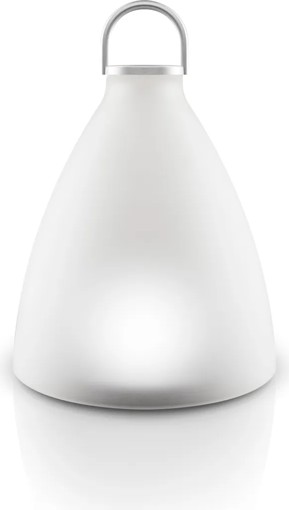 Eva Solo SunLight Bell 571327 - Lampe Solaire en Verre Givré et Aluminium